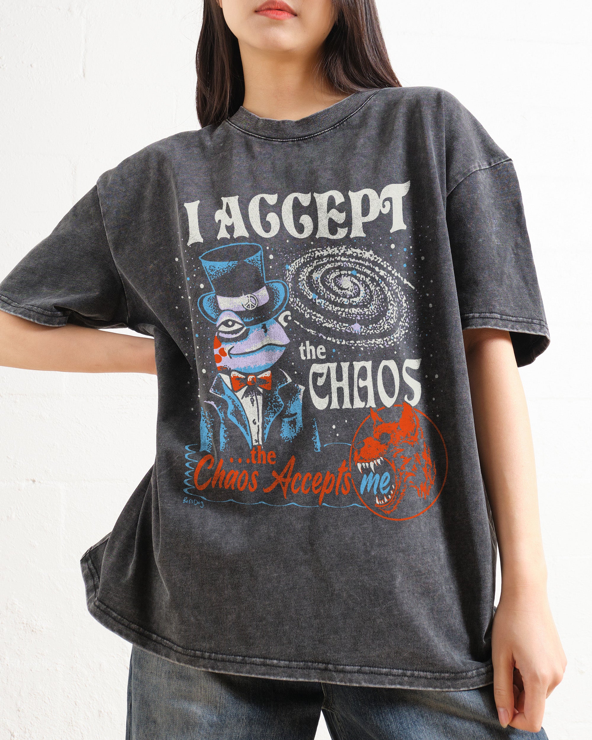 I Accept the Chaos Wash Tee