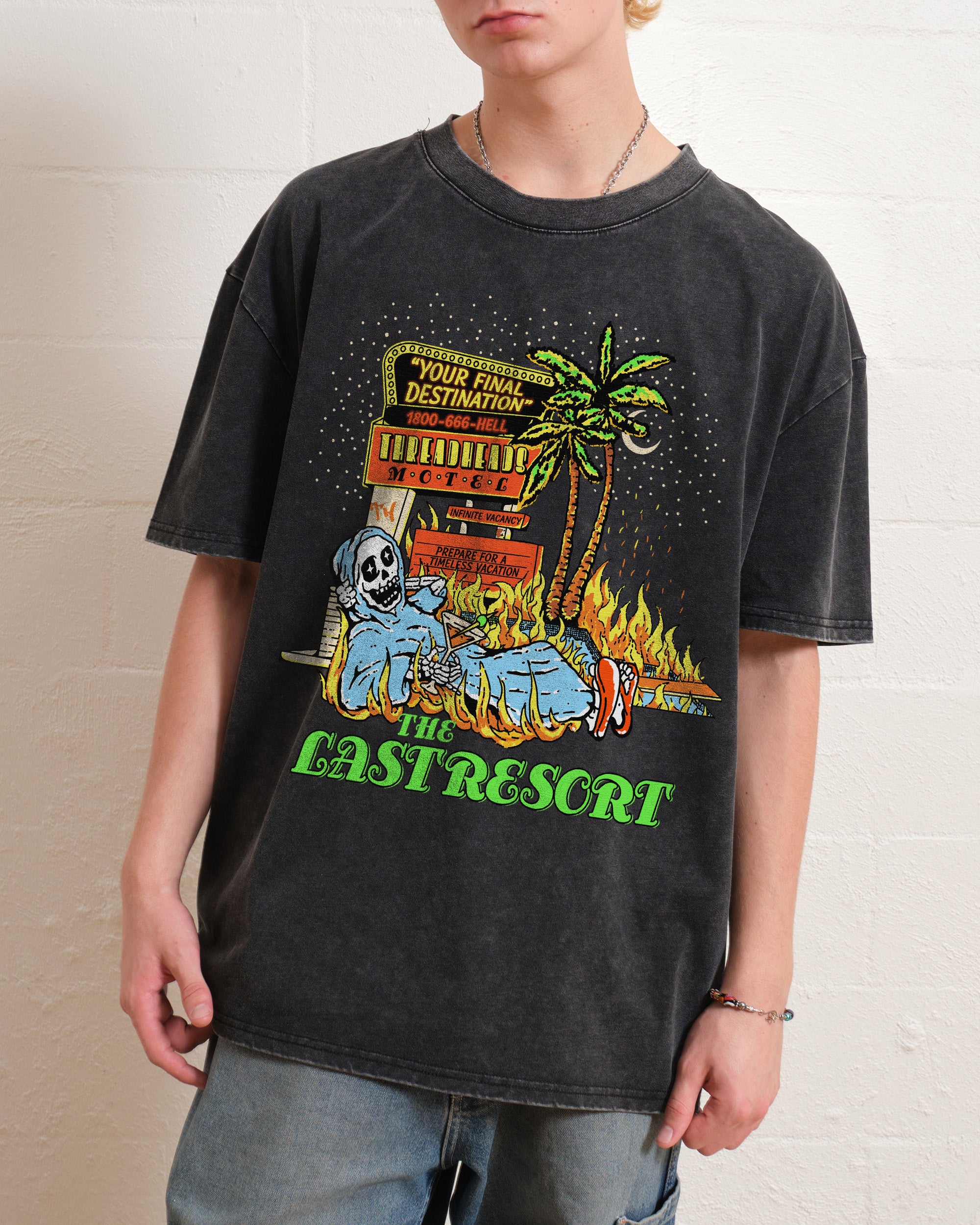 Last Resort Hotel Vacation Packages Wash Tee