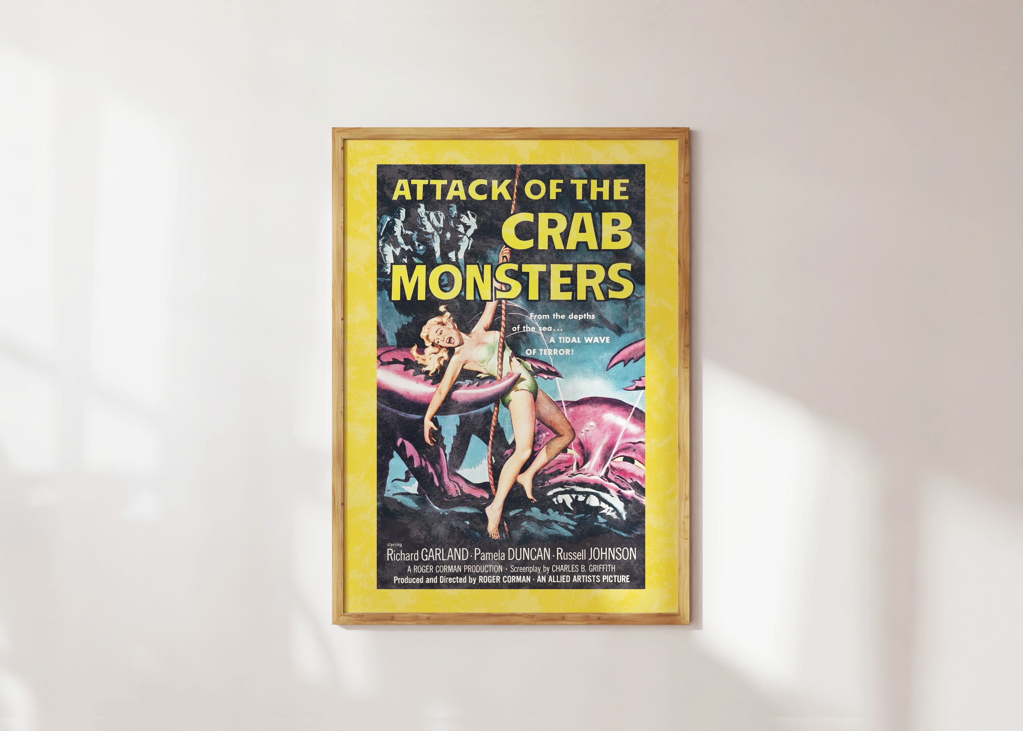Attack of the Crab Monsters Art Print
