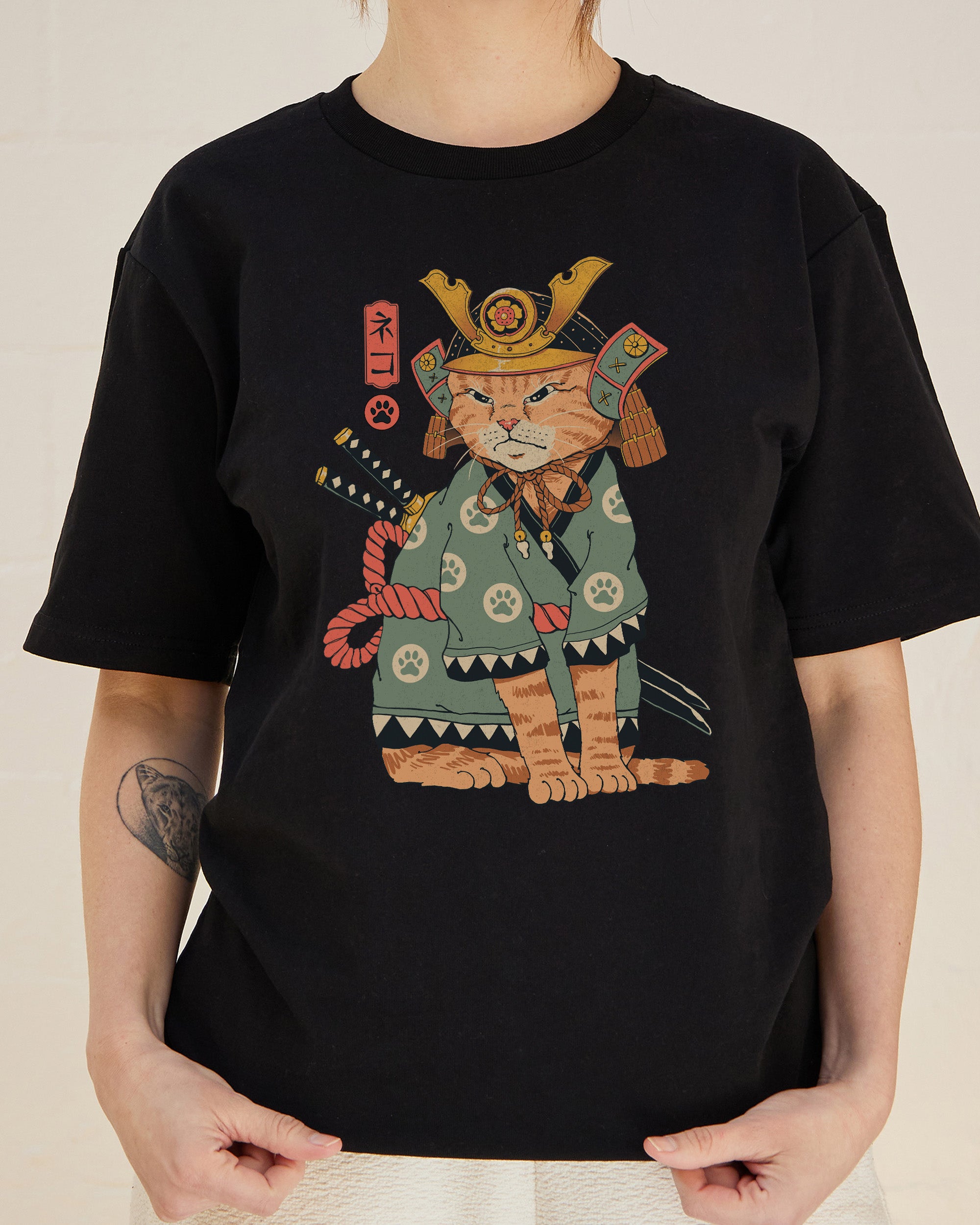 Neko Samurai T-Shirt