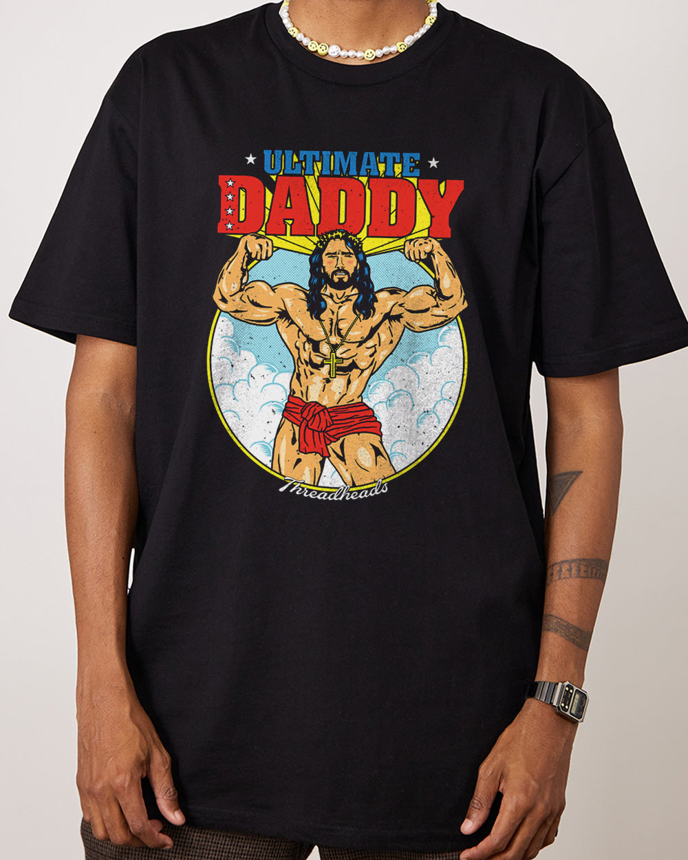 Ultimate Daddy T-Shirt Europe Online #colour_black