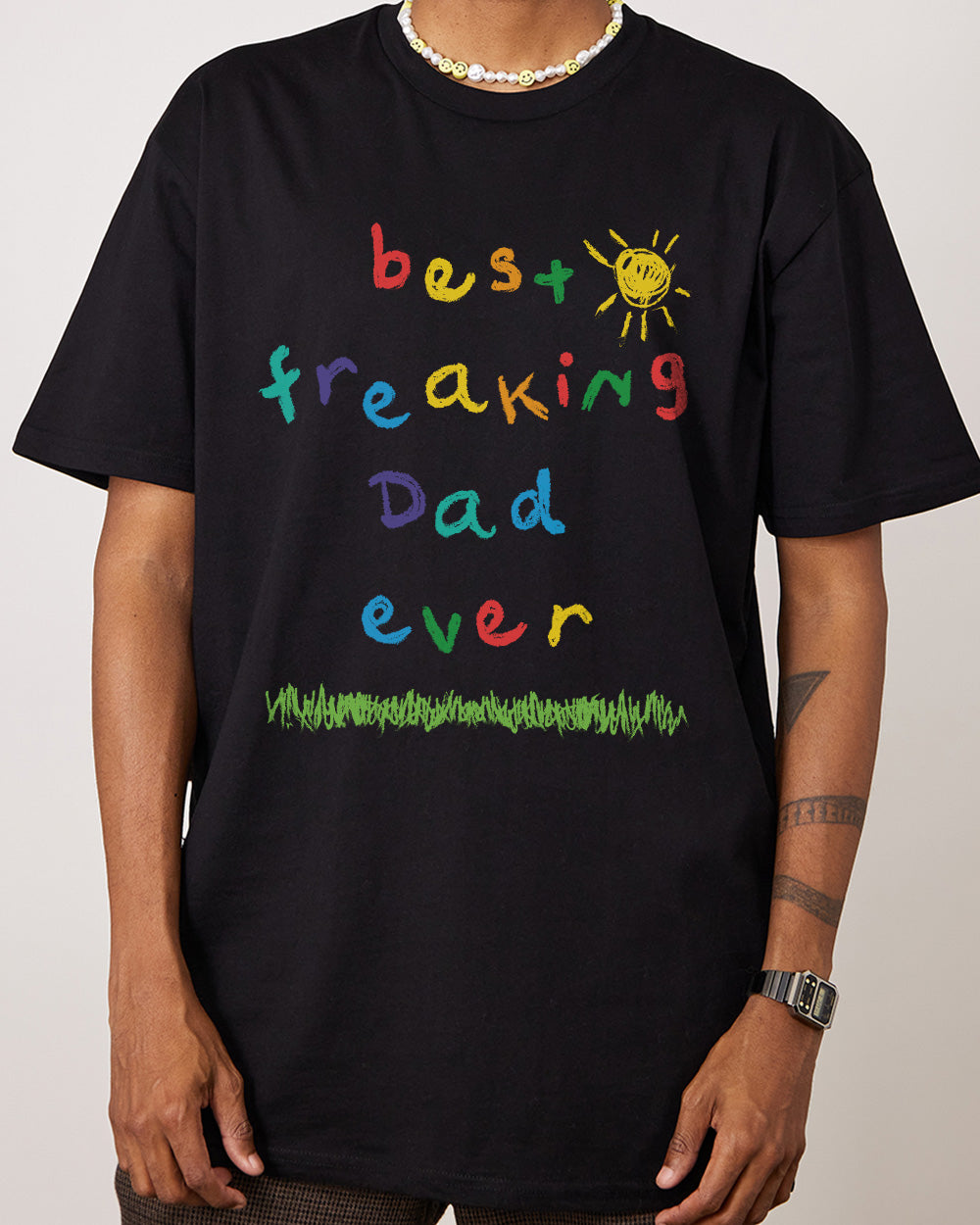 Best Freaking Dad Ever T-Shirt Europe Online #colour_black