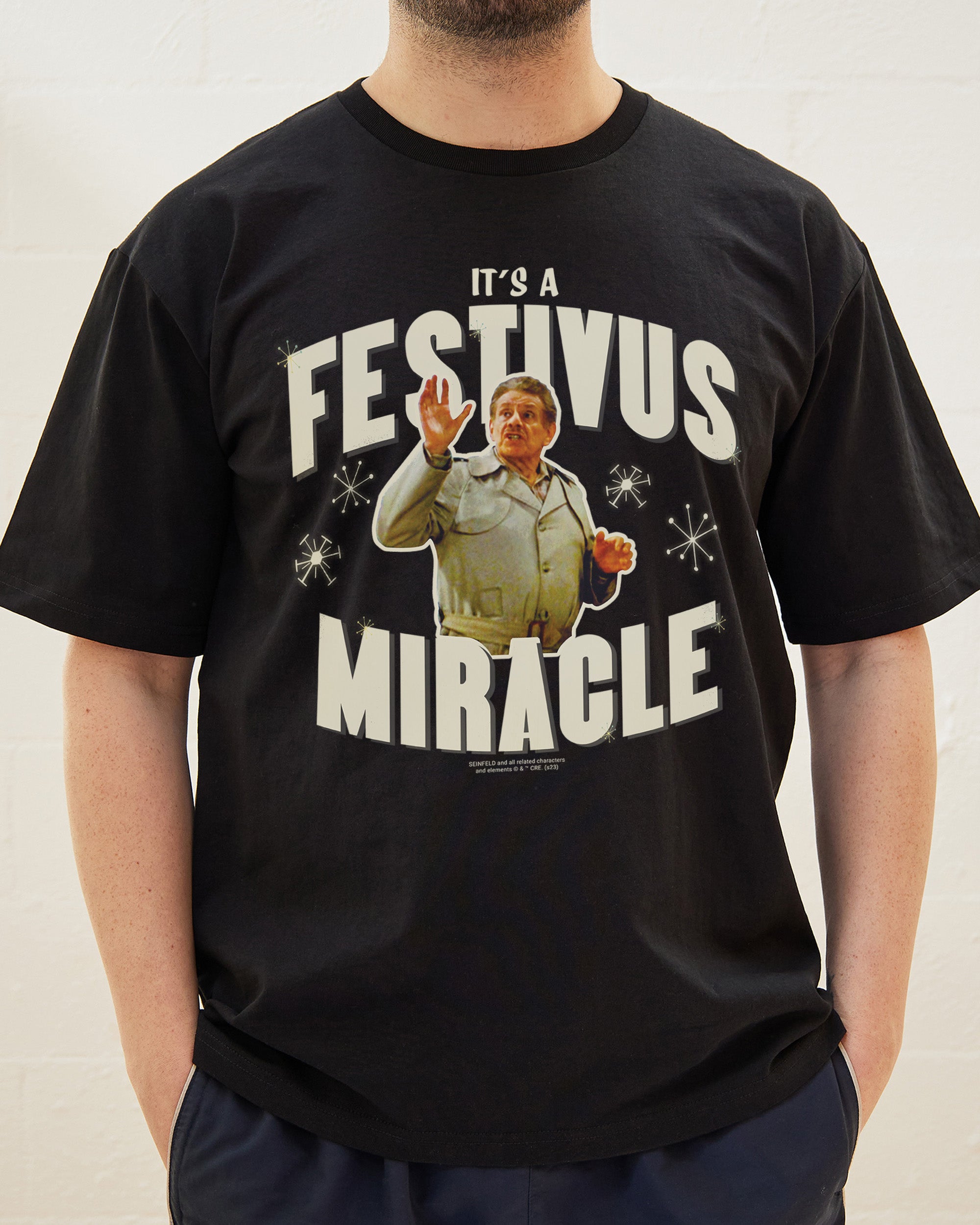 It's A Festivus Miracle T-Shirt Europe Online Black