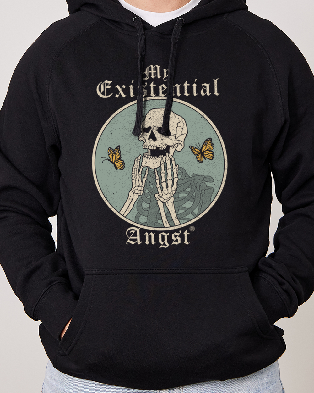 My Existential Angst Hoodie Europe Online #colour_black