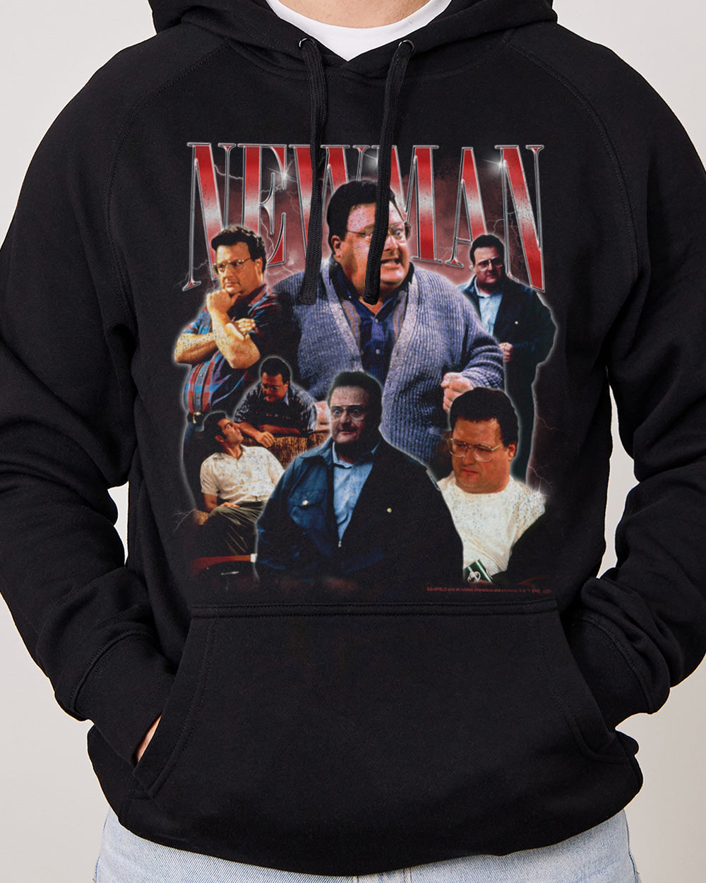 Vintage Newman Hoodie Europe Online Black