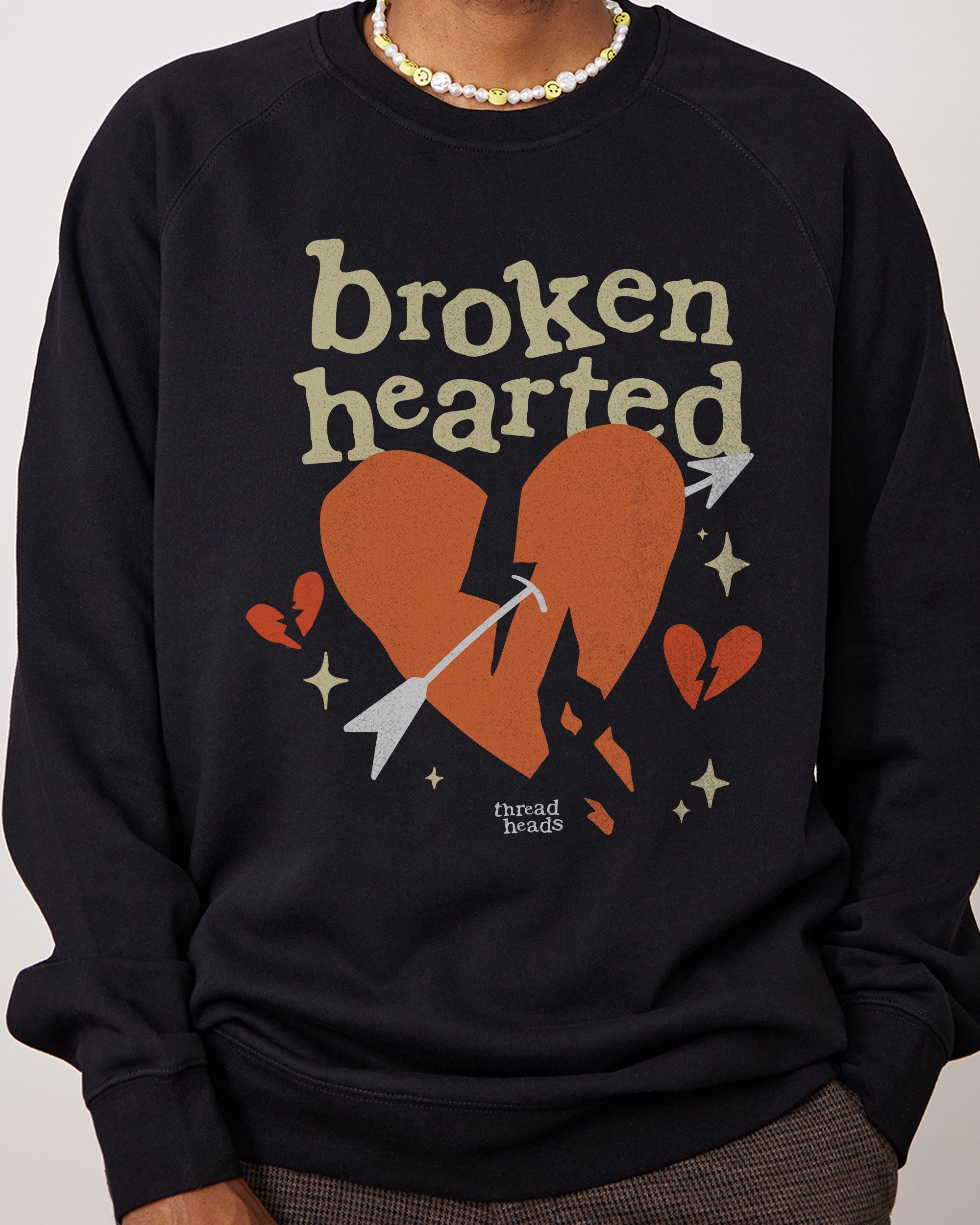 Broken Hearted Jumper Australia Online Black