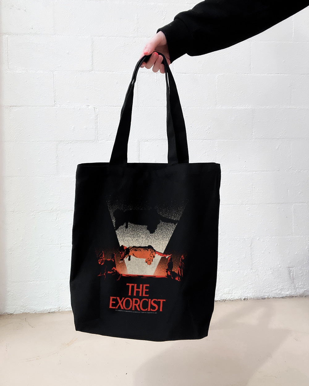 Retro Exorcist Tote Bag Europe Online Black