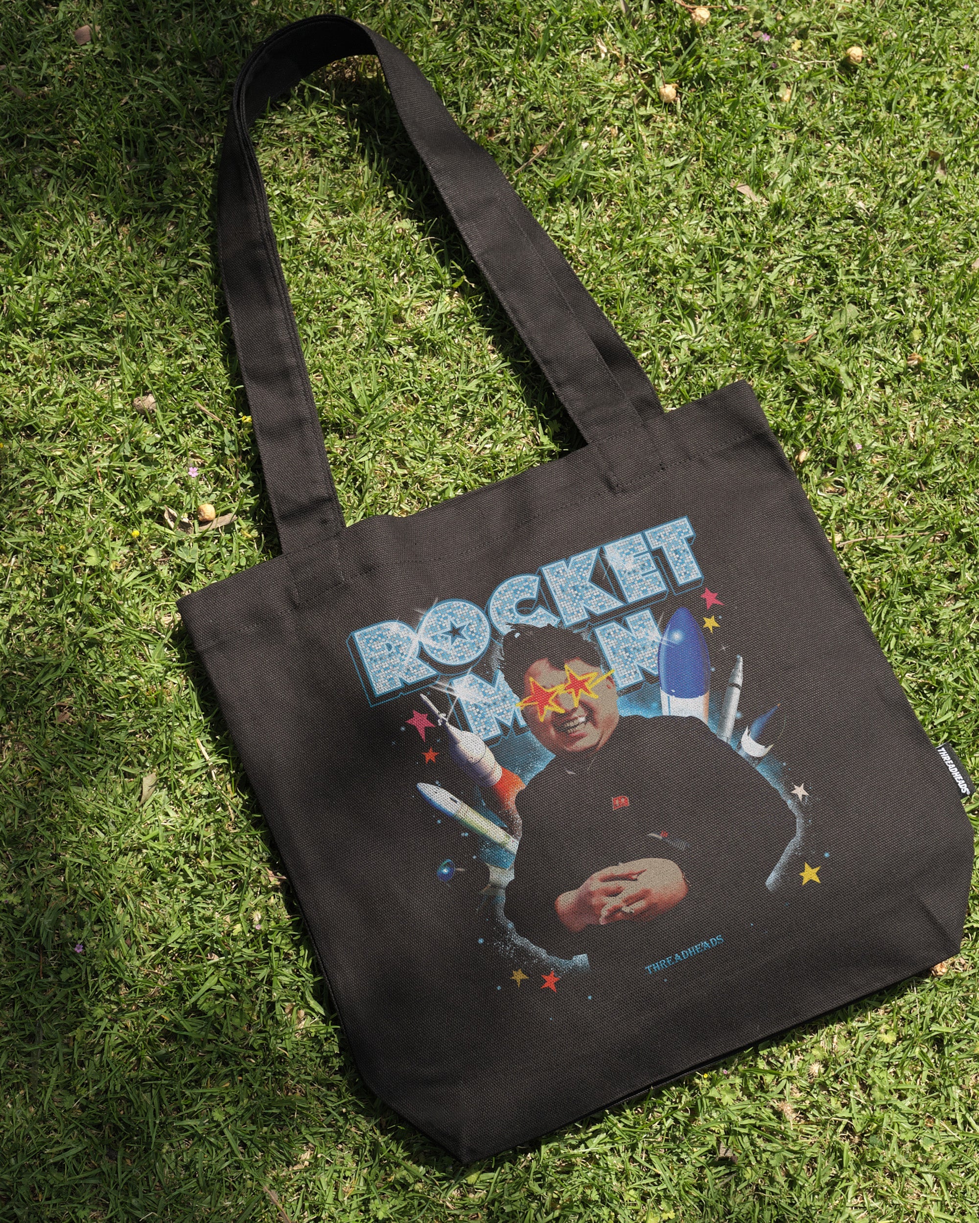 Rocket Man Tote Bag Australia Online Black
