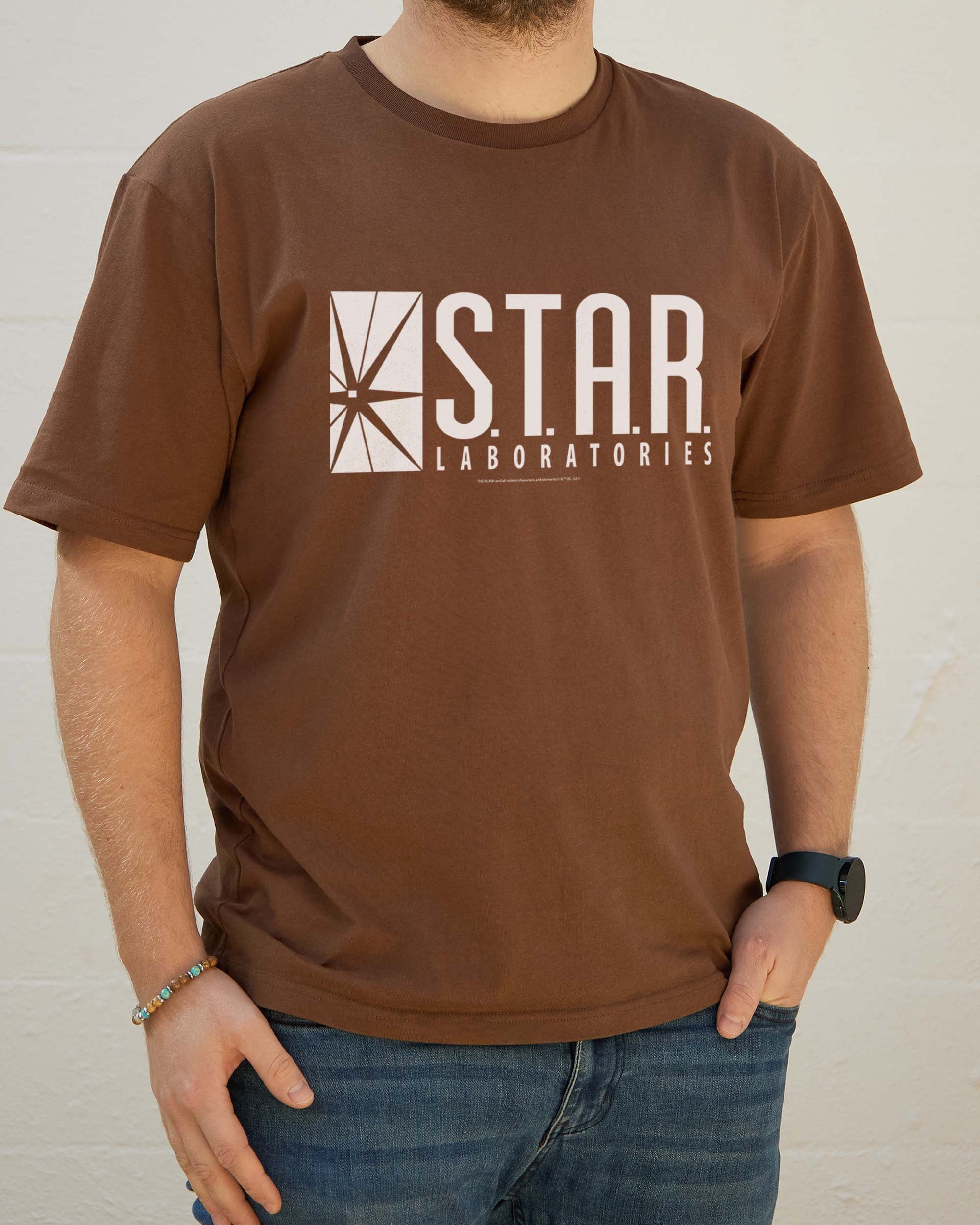Star Laboratories T-Shirt Australia Online Brown