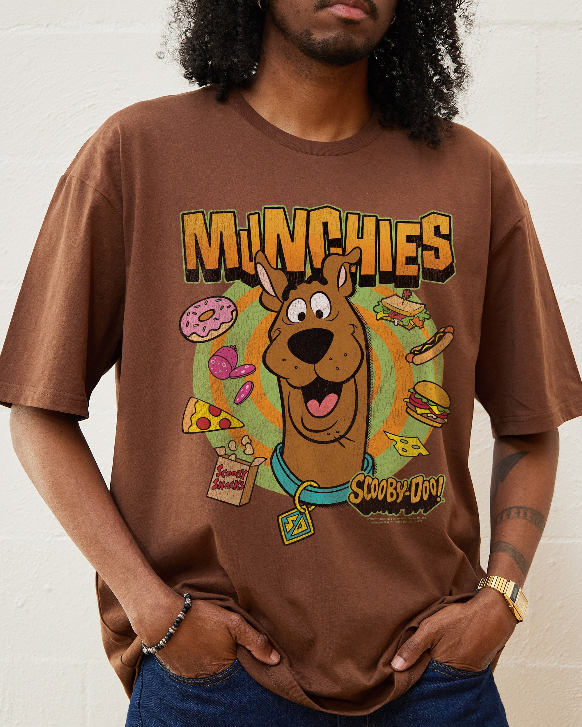 Munchies T-Shirt Australia Online Brown