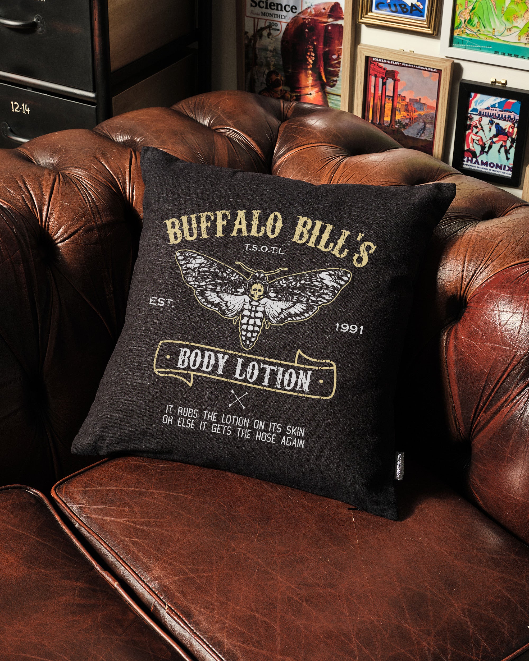Buffalo Bill's Rubbing Lotion Cushion