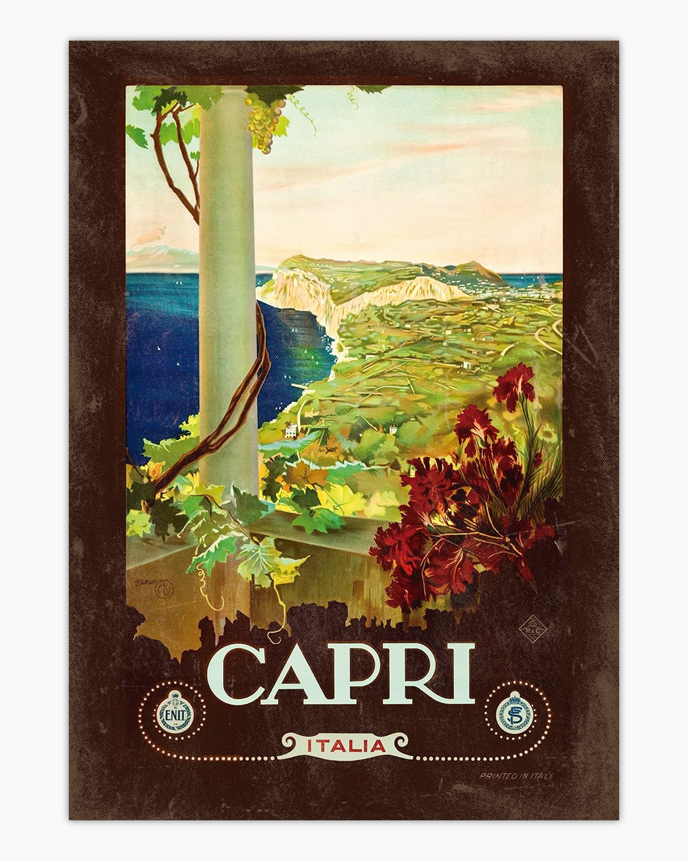 Capri Italia Art Print