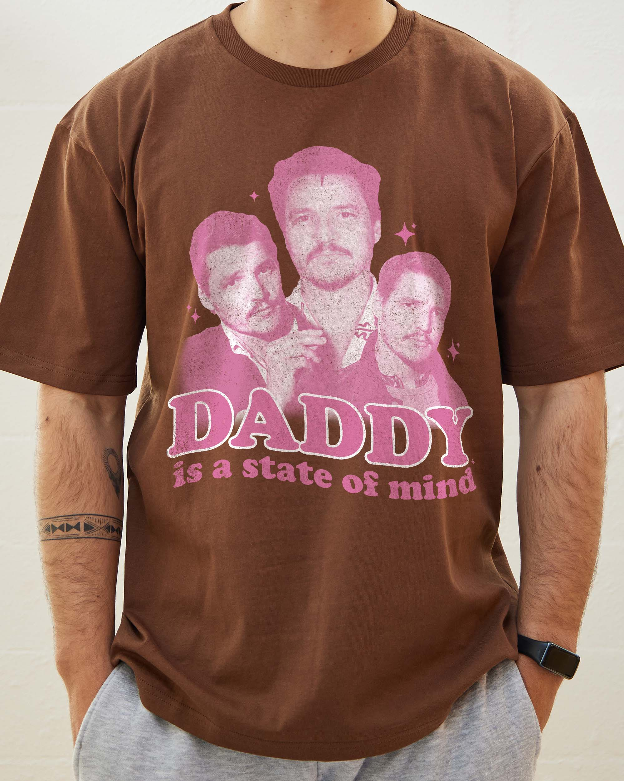 Daddy is a State of Mind T-Shirt Australia Online Navy