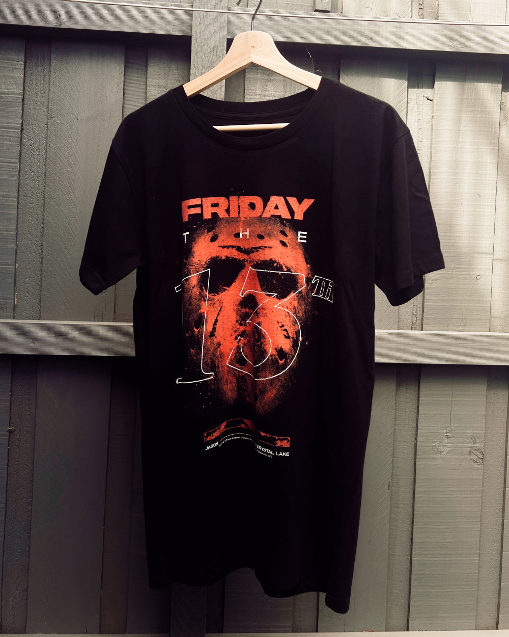 Friday the 13th Mask T-Shirt Europe Online Black