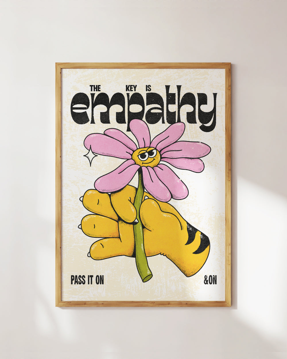 Empathy Art Print | Wall Art #colour_natural