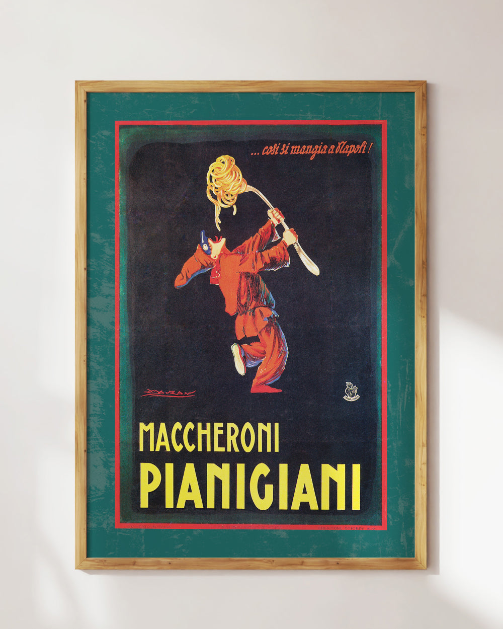 Maccheroni Pianigiani Art Print