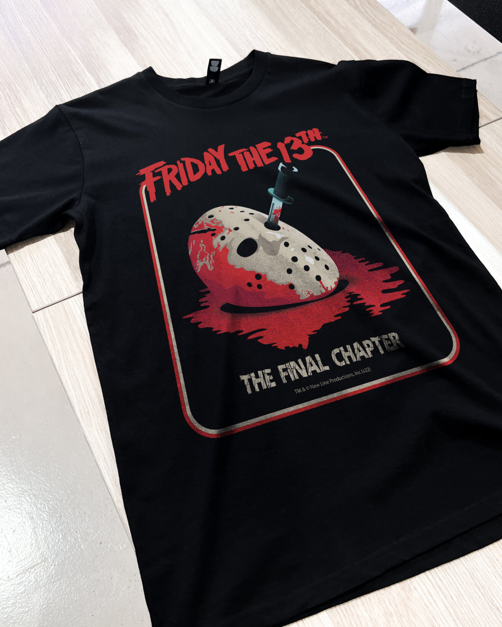 Friday The 13th-The Final Chapter T-Shirt Australia Online #colour_black
