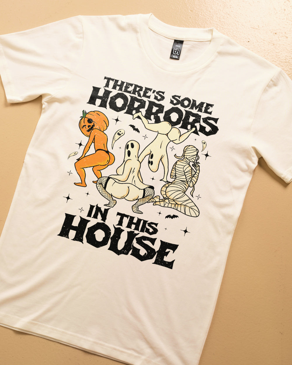 There's Some Horrors In This House T-Shirt Europe Online White