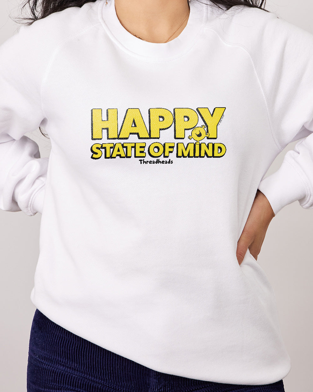 Happy States of Mind Jumper Australia Online #colour_white