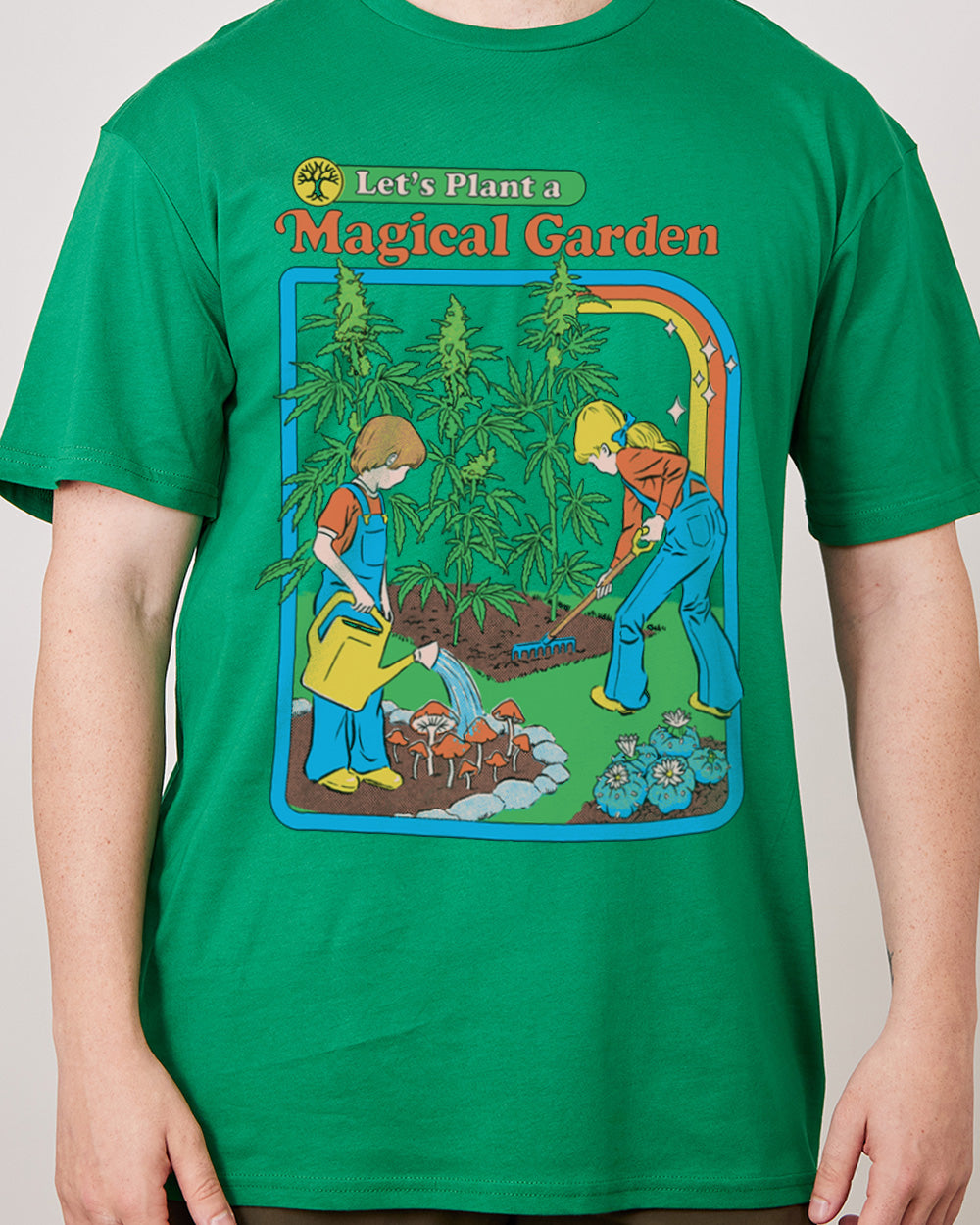 Magical Garden T-Shirt Europe Online #colour_green