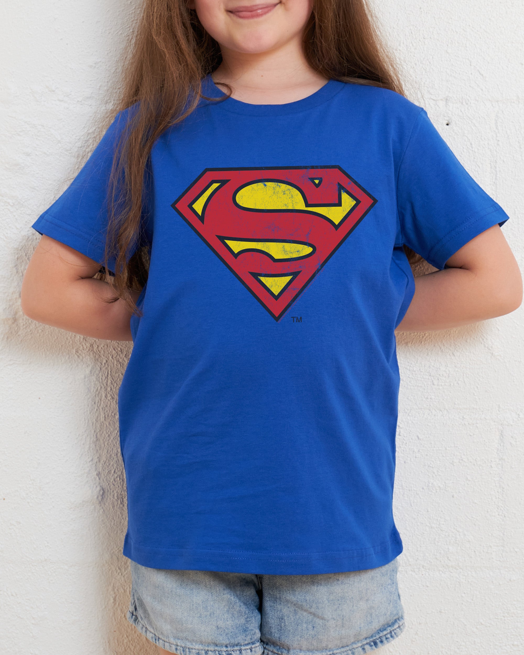 Superman Classic Logo Kids T-Shirt