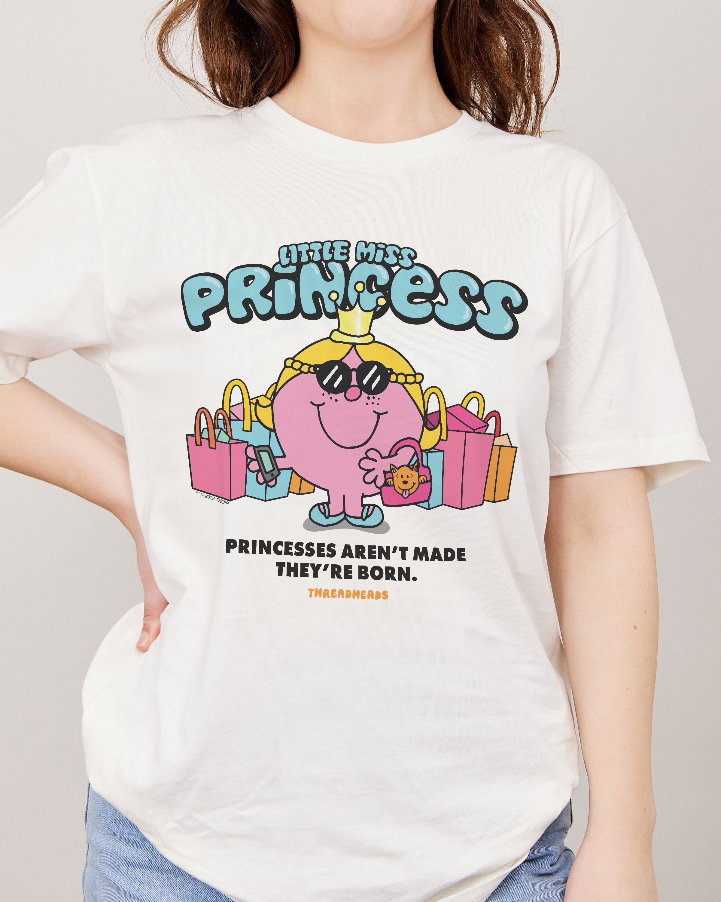 Little Miss Princess T-Shirt Europe Online #colour_natural