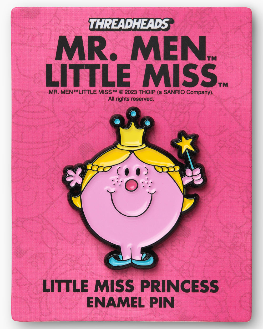 Little Miss Princess Enamel Pin | Threadheads Exclusive