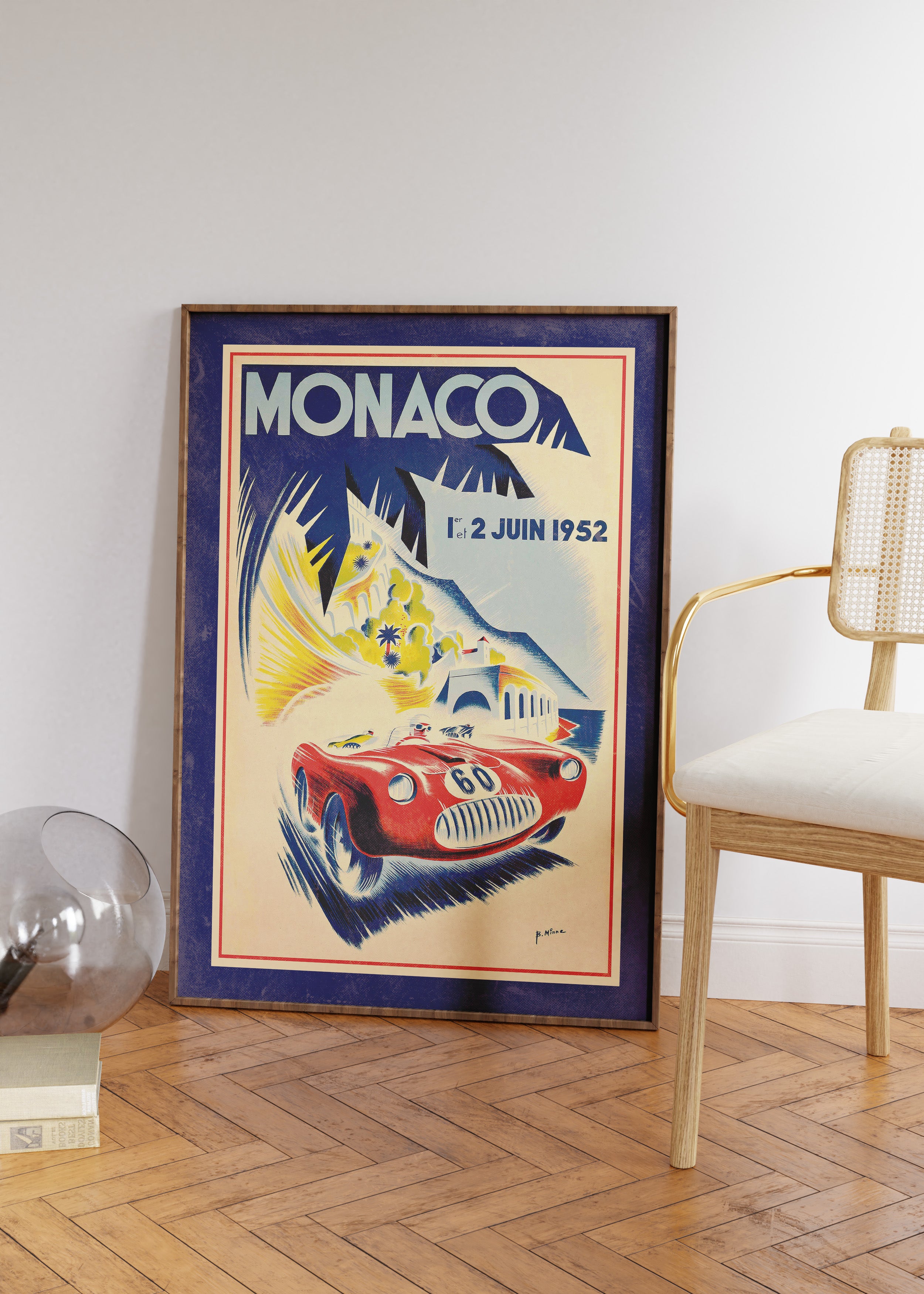 Monaco GP Art Print