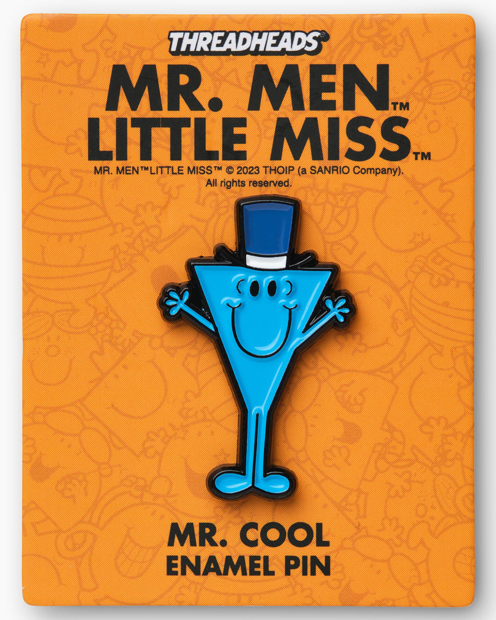 Mr. Cool Enamel Pin | Threadheads Exclusive