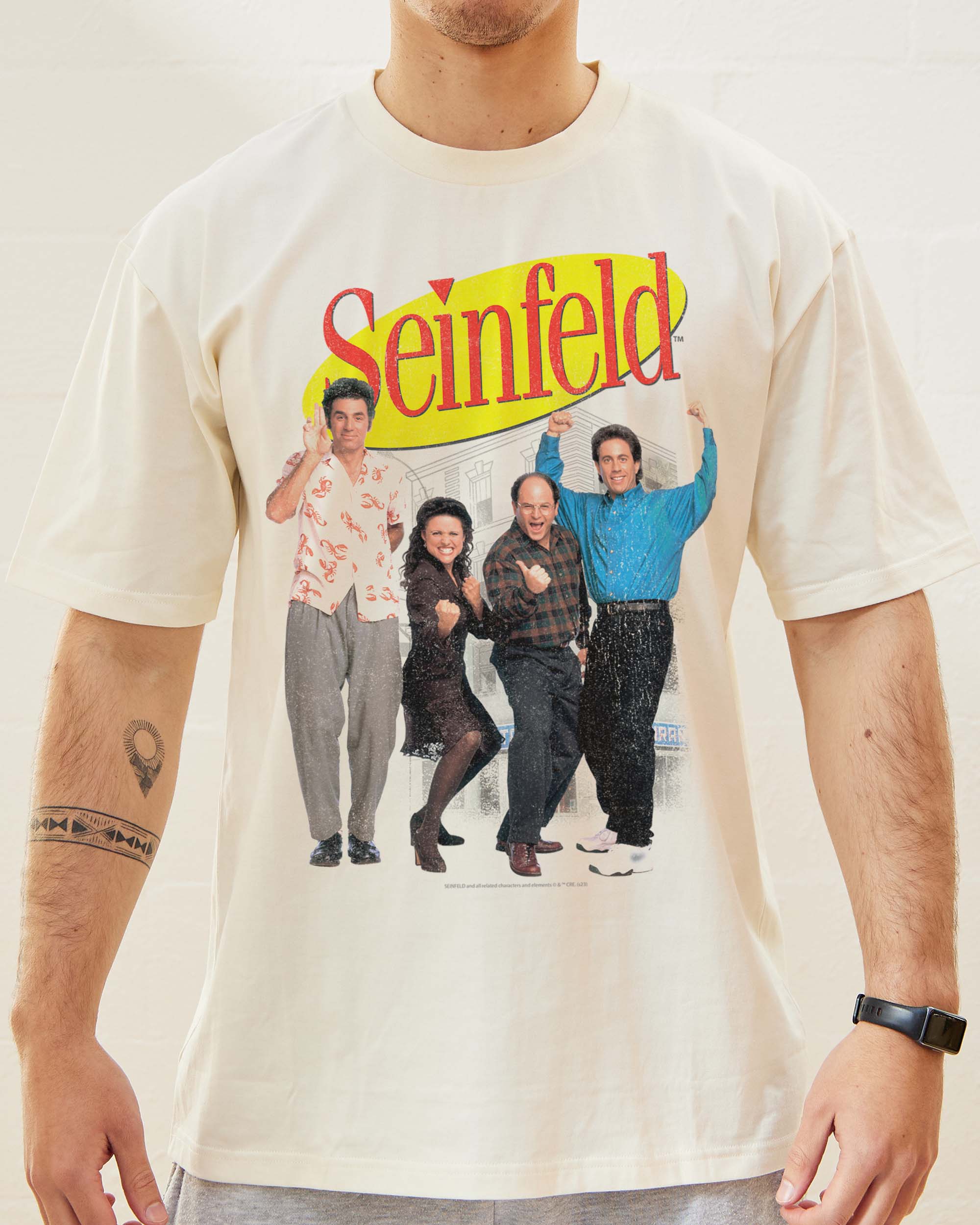 Seinfeld Characters T-Shirt Europe Online Natural