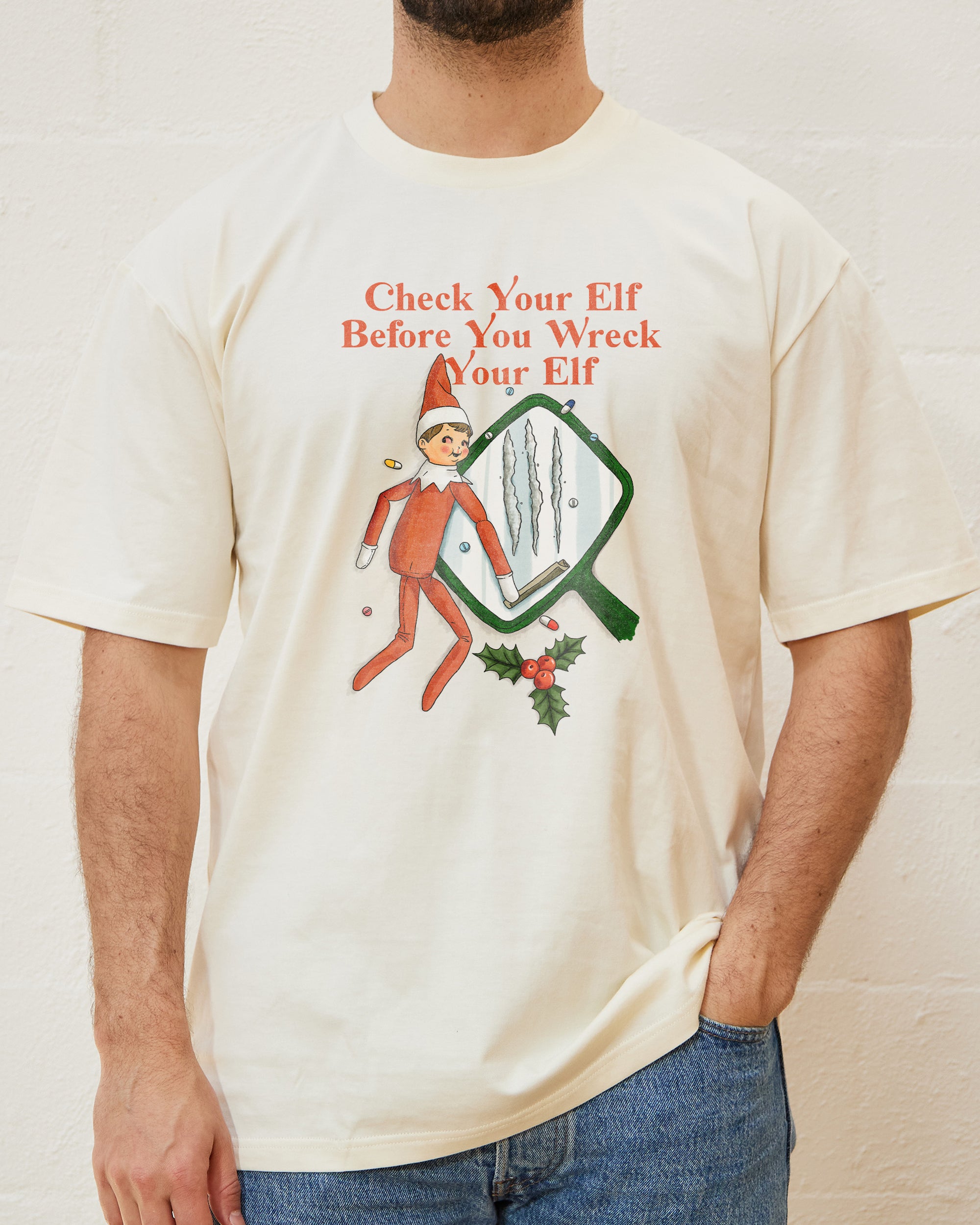 Check your Elf T-Shirt Europe Online Natural