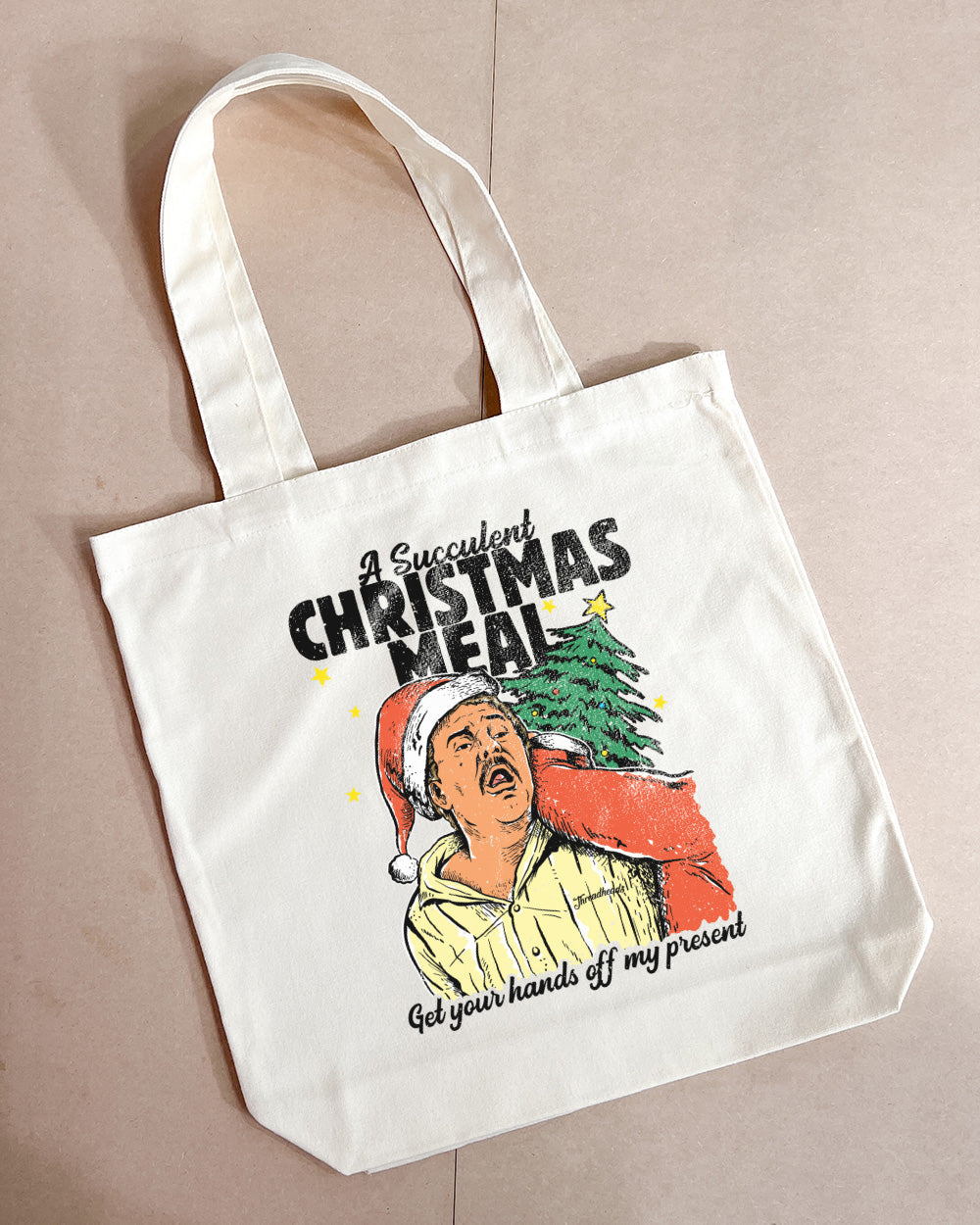 Succulent Chinese Christmas Tote Bag Europe Online Natural