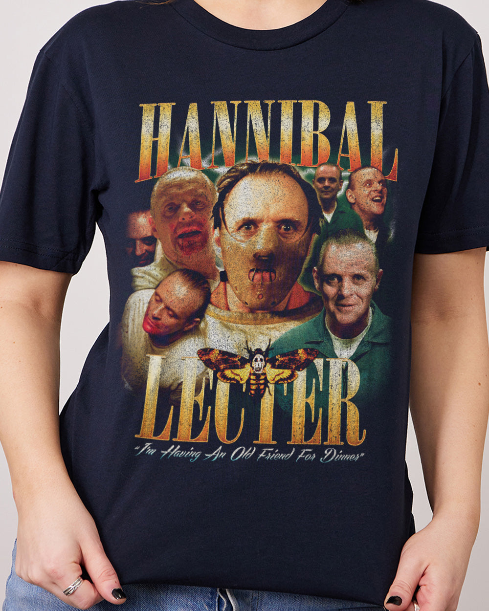 Vintage Hannibal T-Shirt Europe Online Navy
