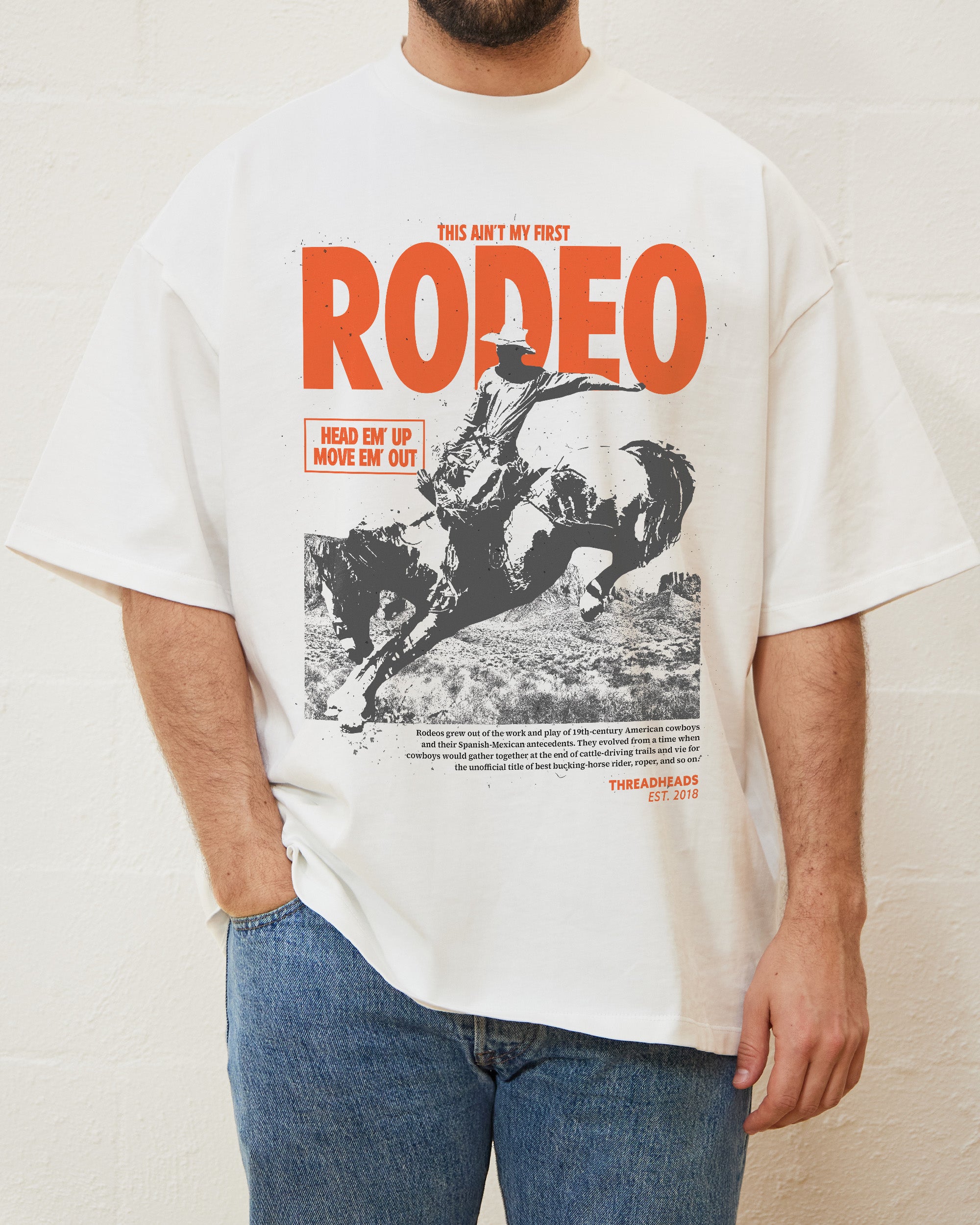 Ain't My First Rodeo Oversized Tee