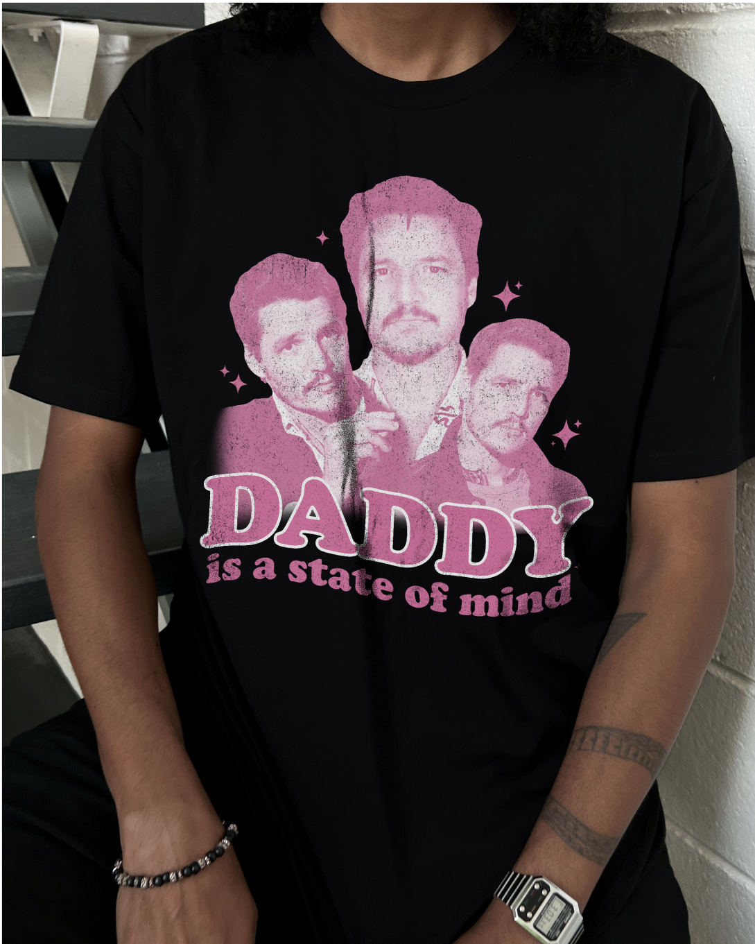 Daddy Is a State of Mind T-Shirt Europe Online #colour_black