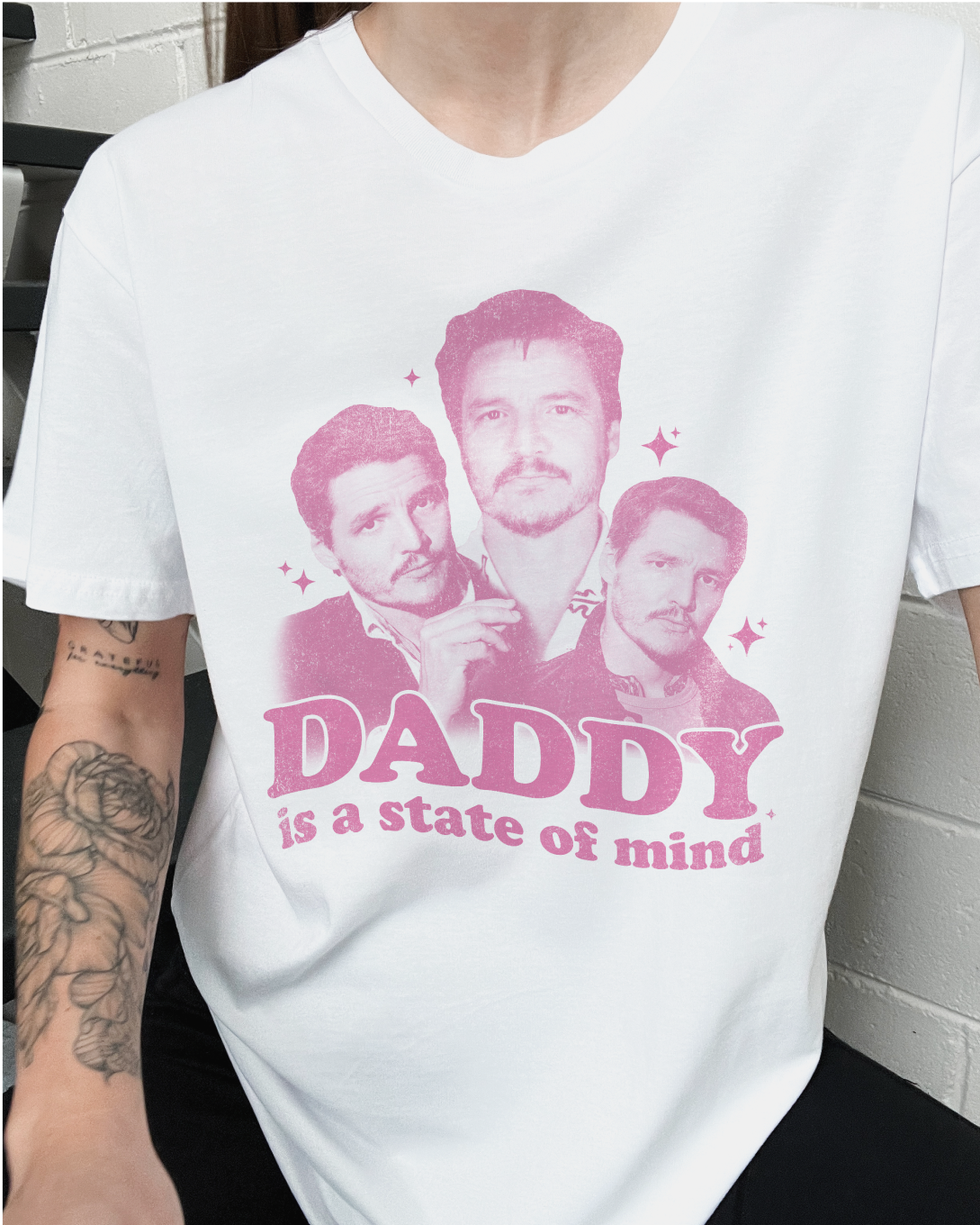 Daddy Is a State of Mind T-Shirt Europe Online #colour_white