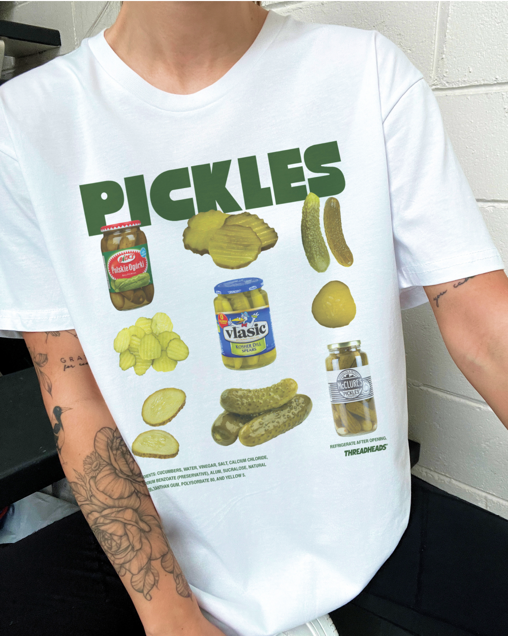 The Pickles T-Shirt Europe Online White