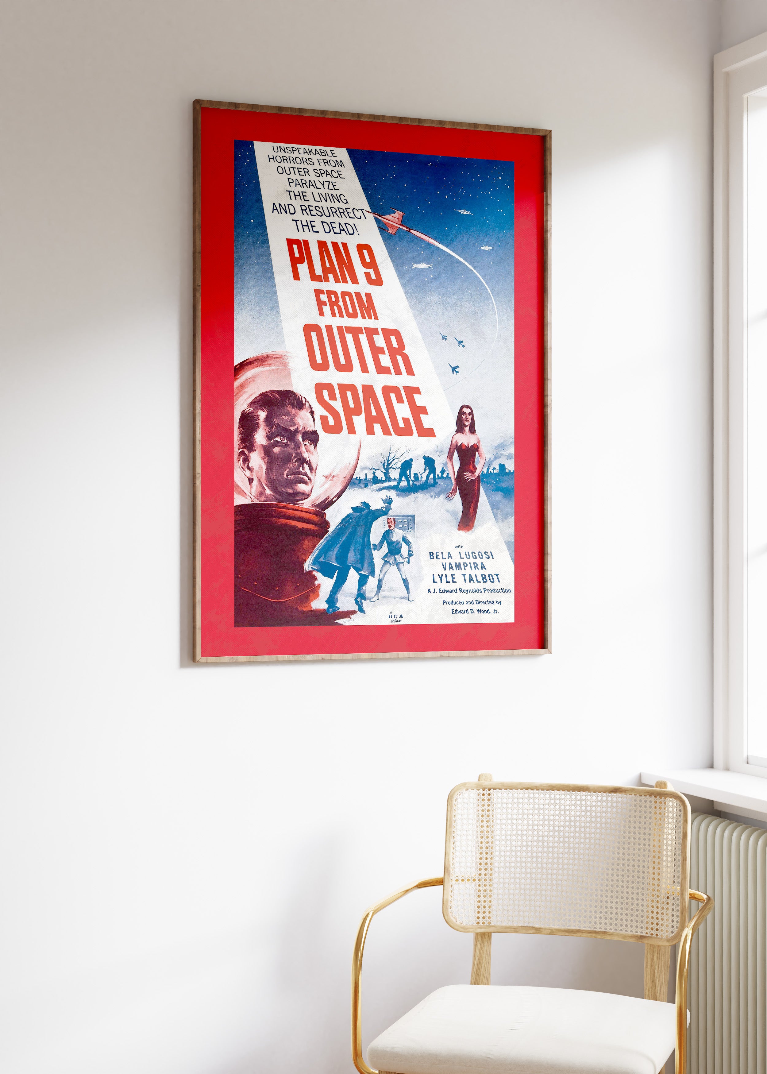 Plan 9 From Outer Space Art Print