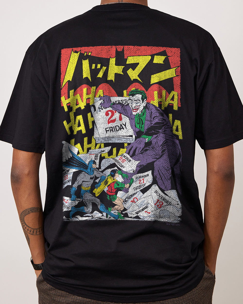 The Day Of The Joker T-Shirt Australia Online #colour_black