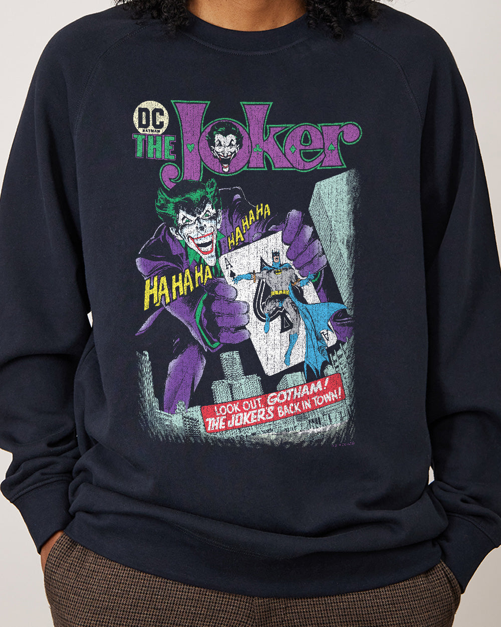 The Joker's Back In Town Jumper Europe Online #colour_navy