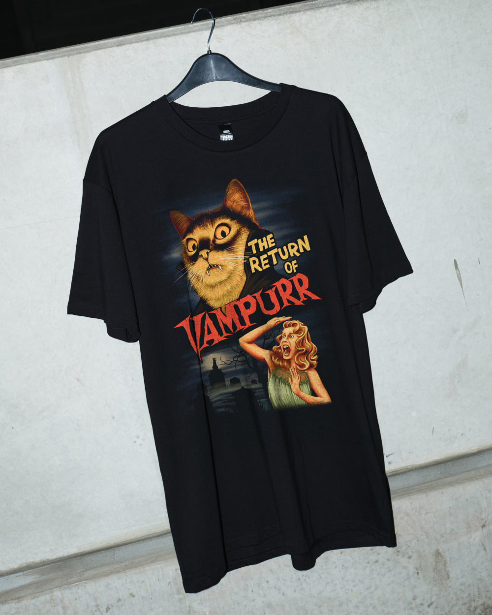 The Return of Vampurr T-Shirt Europe Online #colour_black