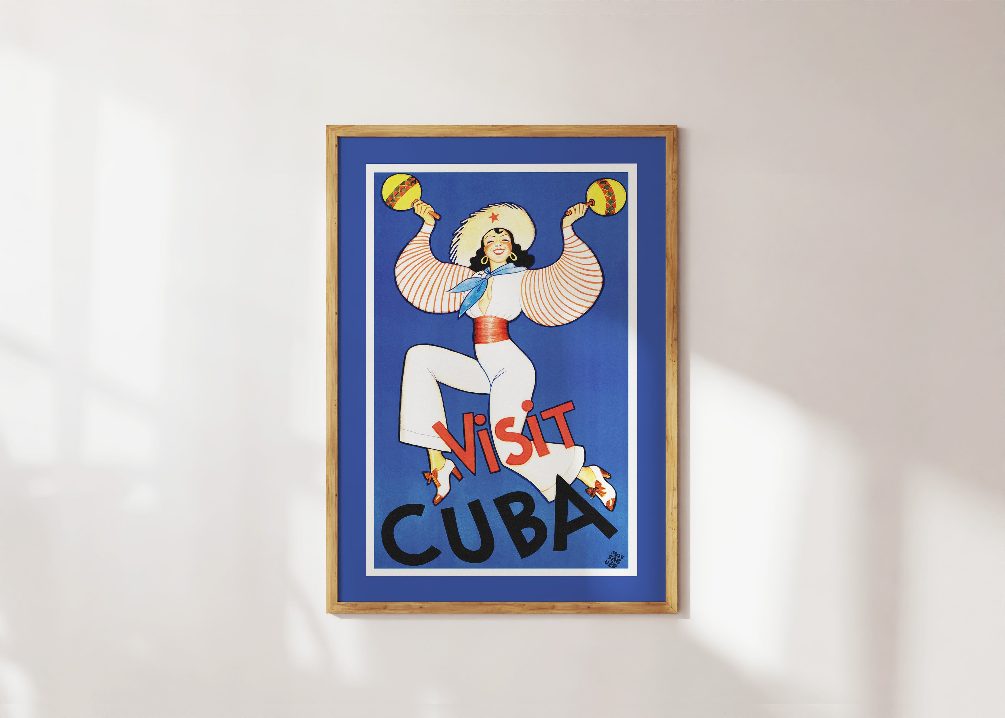 Visit Cuba Art Print