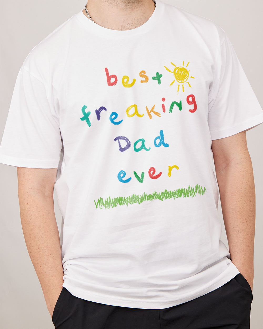 Best Freaking Dad Ever T-Shirt Europe Online #colour_white