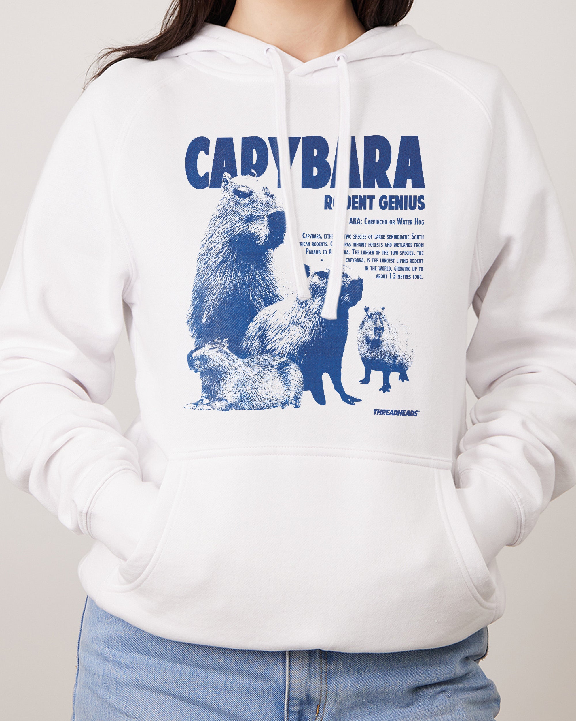 Capybara Rodent Genius Hoodie