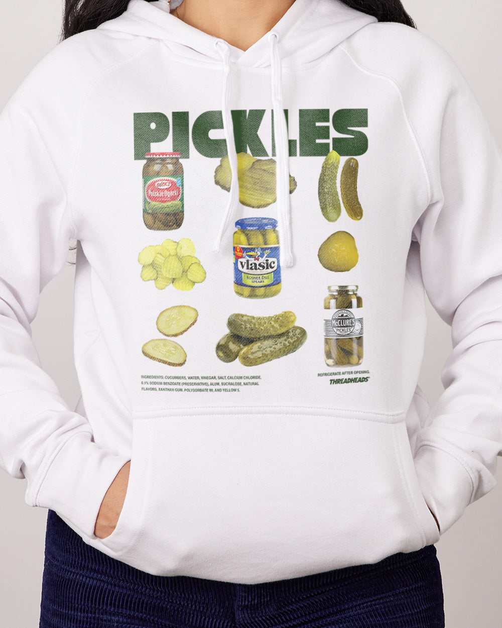 The Pickles Hoodie Europe Online White