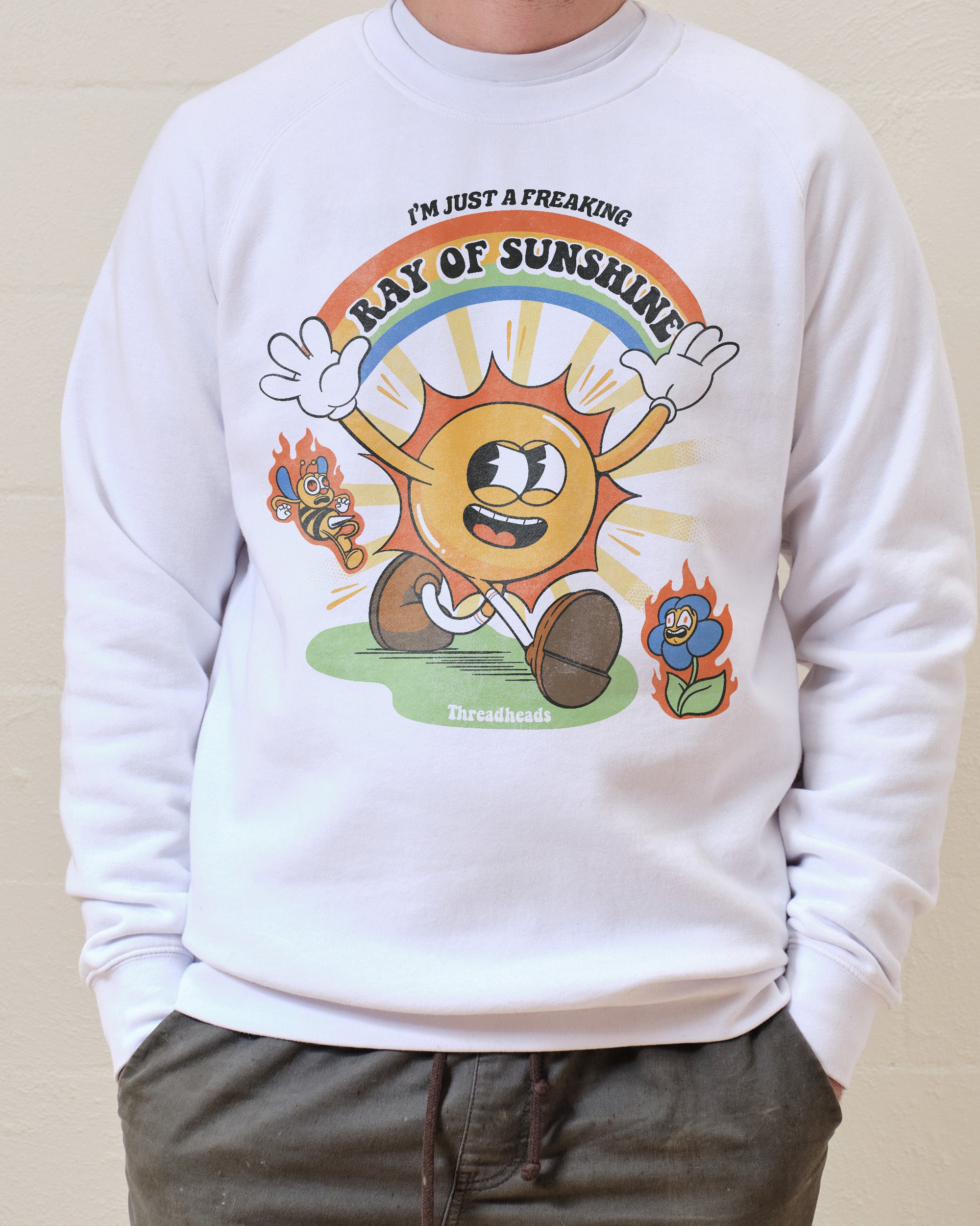I'm Just a Freaking Ray Of Sunshine Jumper