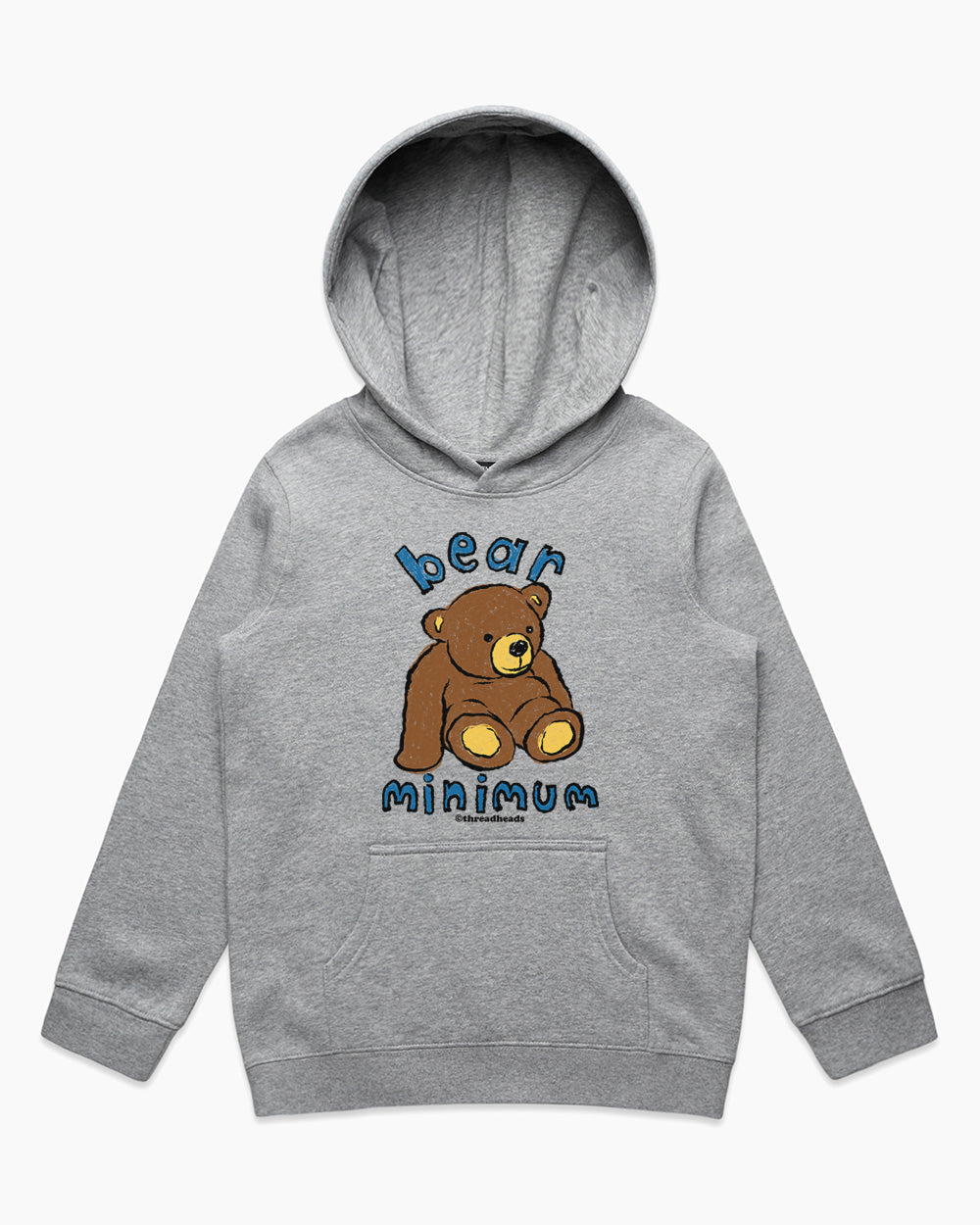 Bear Minimum Kids Hoodie Europe Online Grey