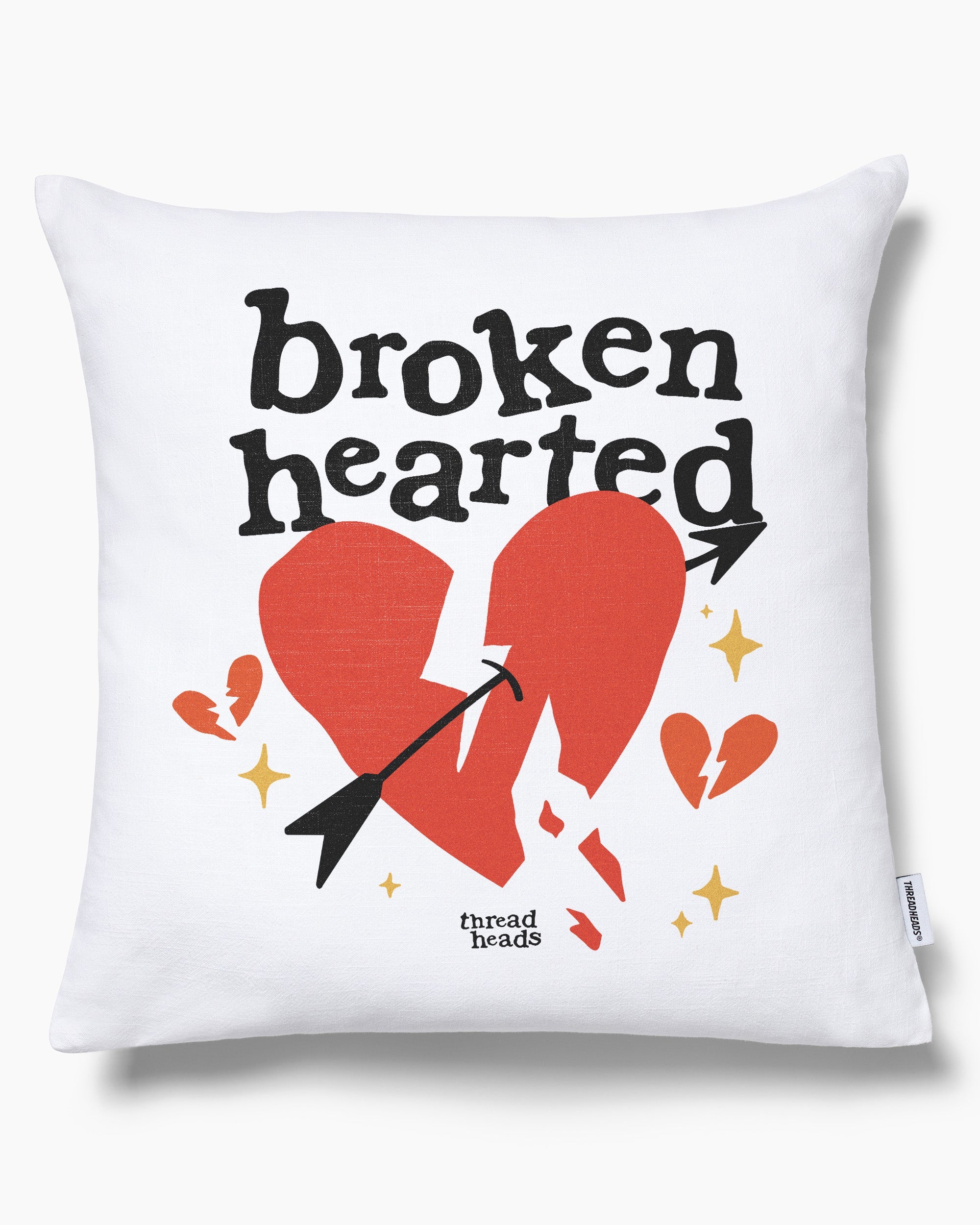 Broken Hearted Cushion Australia Online White