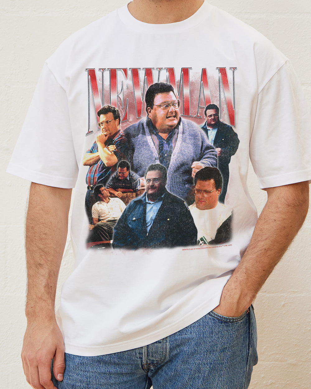 Vintage Newman T-Shirt Europe Online White