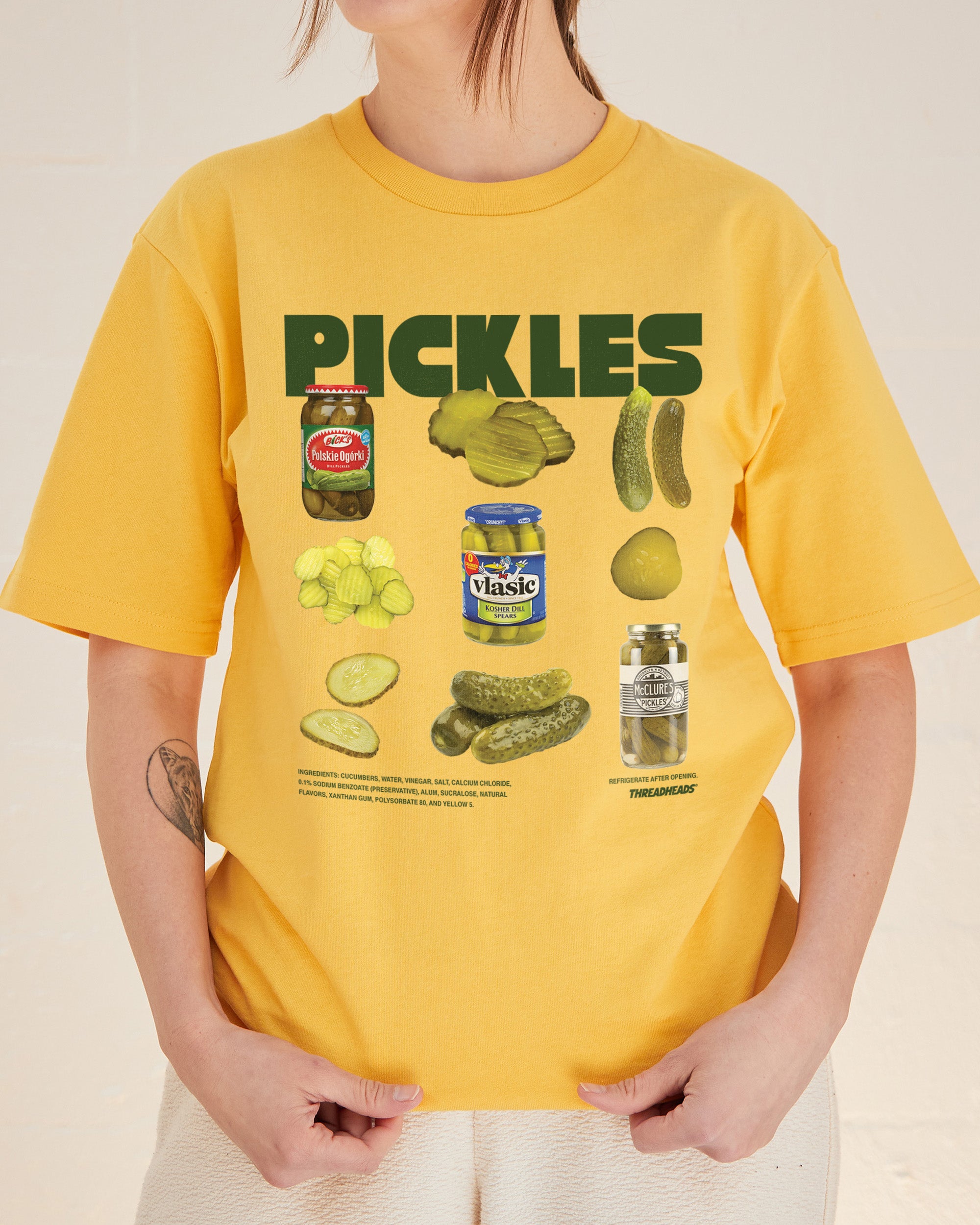 The Pickles T-Shirt Europe Online Yellow